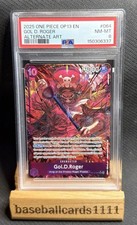 Gol D. Roger OP13-064 Alt Art PSA 8 P1