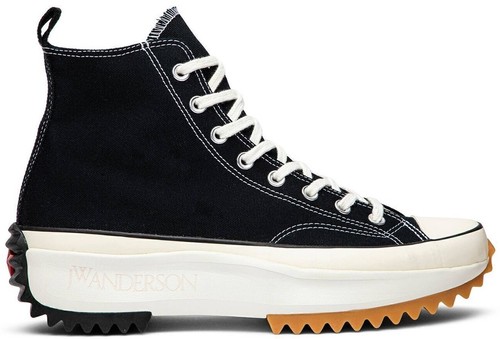 Converse X J.W Anderson Run Star Hike Hi Men 8 Black Gum 164840C