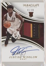 2015-16 Panini Immaculate Rookie 61/99 Justise Winslow #118 Patch Auto i5q