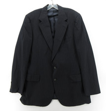 VTG Ralph Lauren Polo Sport Coat Men 44 Blue University Club Blazer Wool USA