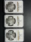 MS63 Morgan Silver Dollar 1879s/1880s/1881s NGC Certified