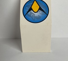 Vintage Lego Disc Panel Space 2408p03 White 6958 Exploriens