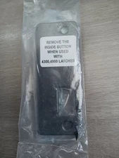 4901-01-121 Adams Rite Long Flush Door Deadlatch Strike Dark Bronze