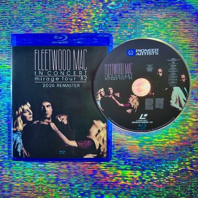FLEETWOOD MAC LIVE mirage tour 1982 (2026 Remaster to BLU-RAY) STEVIE NICKS  NEW