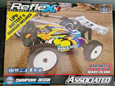 Team Associated Reflex14B 20185C 1/14 4WD Gamma RTR Ongaro, NIB
