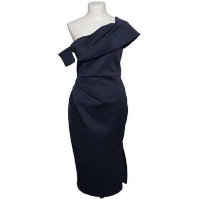 ASOS, Kleid, Größe: 40, Blau, Elasthan/Polyester, Einfarbig, Damen #cNd