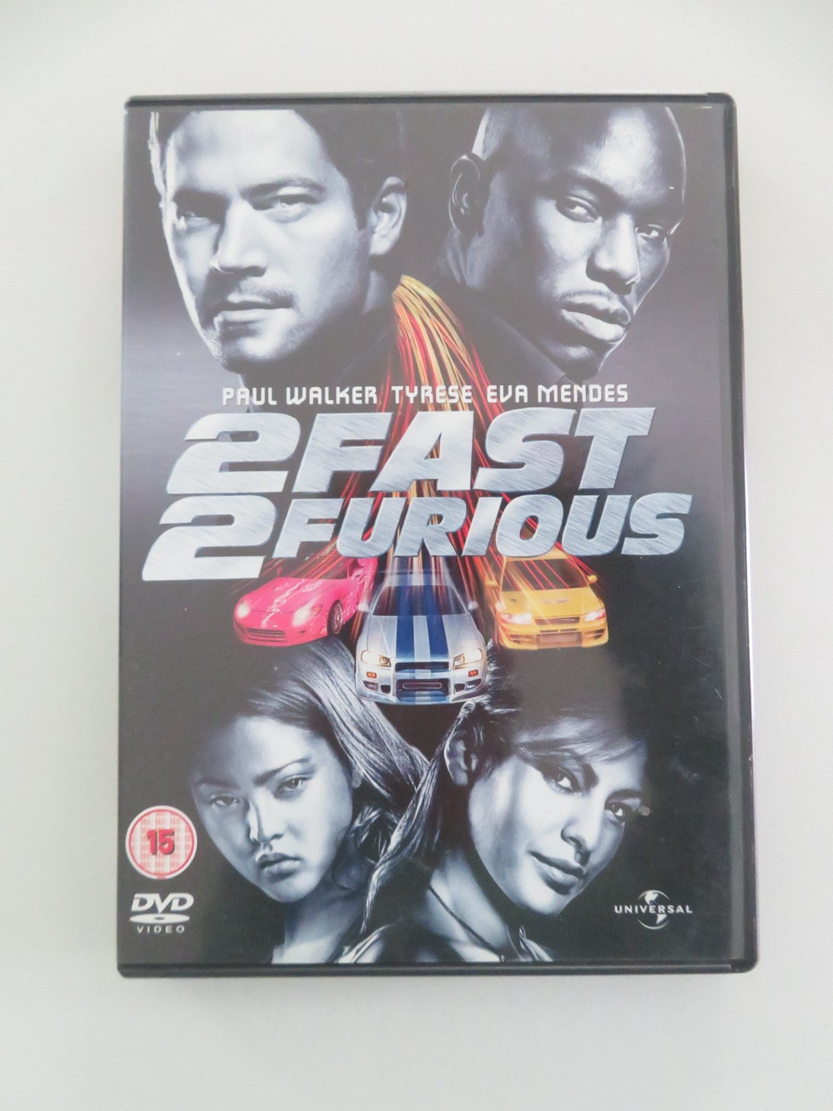 2 FAST 2 FURIOUS (DVD) PAUL WALKER TYRESE GIBSON 2003 REGION 2