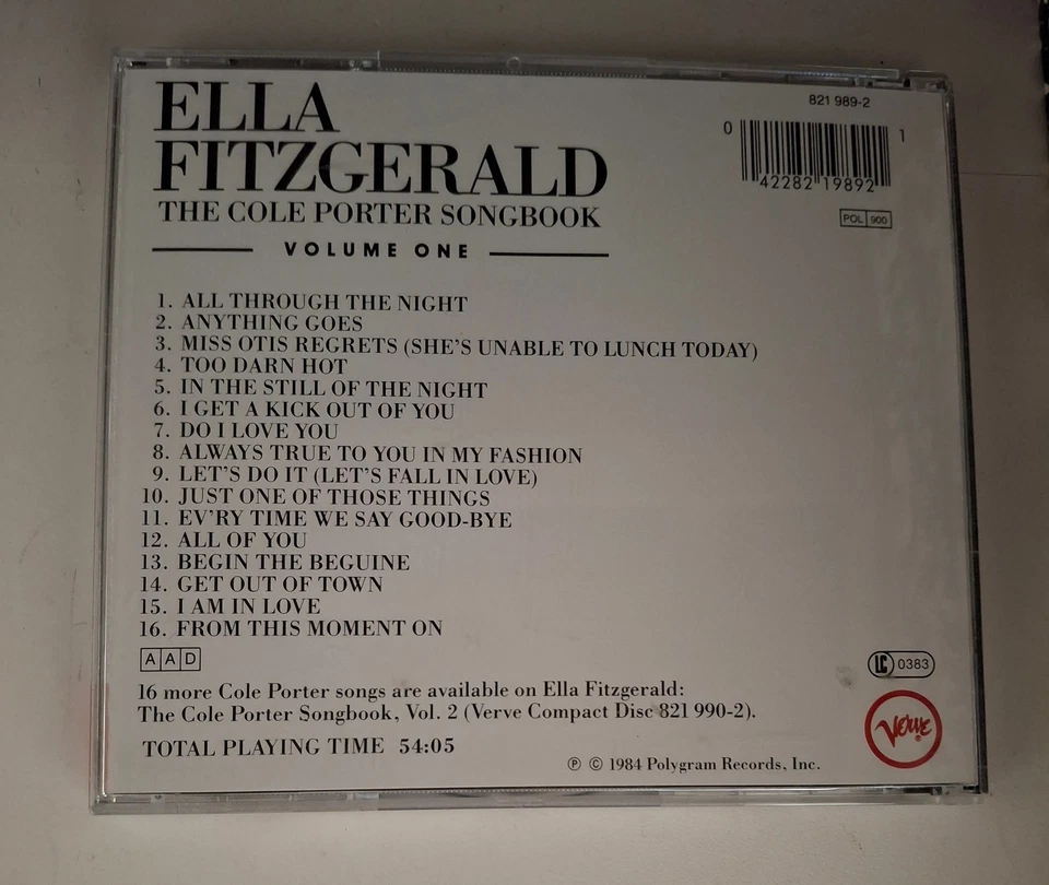 Ella Fitzgerald - The Cole Porter Songbook, Volume One - Bild 2 von 2