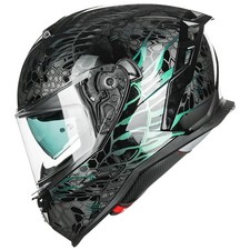 Full Face Street Bike Helmet DOT ECE Dual Vis...