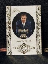 2025-26 Fleer Flair Anze Kopitar Trophy Room Selke #TR-8