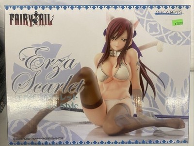 Orcatoys FAIRY TAIL Erza Scarlet White Cat Gravure Style 1/6 Scale Figure
