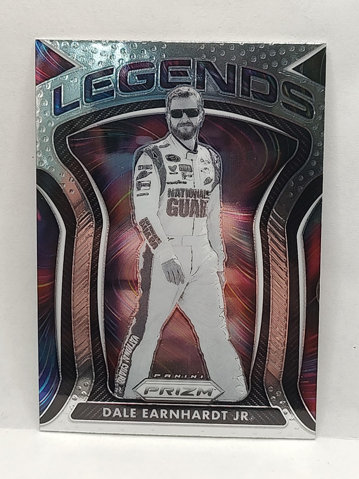 2021 Panini Prizm #81 Dale Earnhardt Jr Legends Insert Legend Card NASCAR Racing