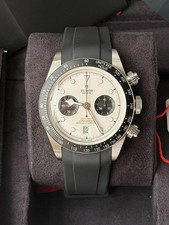 2021 Tudor Black Bay Chrono White Dial “PANDA” Ref 79360N Full Set Extra Strap