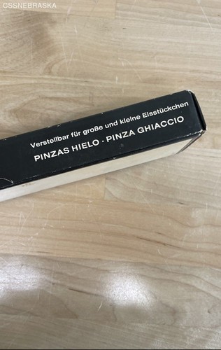 WÜSTHOF Eisgreifer Solingen pinze per ghiaccio pinza da servizio utensile tedesco con scatola - Foto 4 di 9