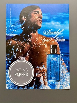 1999 Davidoff Cool Water Eau de Toilette Vintage Ad Retro Werbung Reklame
