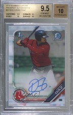 2019 Bowman Chrome Prospects Auto Danny Diaz #CPA-DD BGS 9.5 GEM MINT Auto 1og