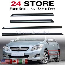 For Toyota Corolla Altis 2009-2022 Door Body Side Molding Trim- Unpainted