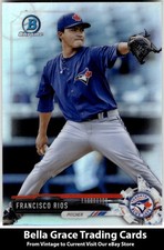 2017 Bowman Draft Francisco Rios #BDC-96 Toronto Blue Jays Chrome Refractor MLB 