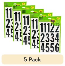 Self-Adhesive Vinyl s 0-9 for Crafts Signs Mailbox Multi-Use Decal Set of