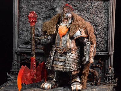 The Hobbit Dwarfs King Dáin II Ironfoot 1/8 scale collectible action figure