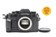 [Near Mint] CONTAX RX 35mm SLR Film Camera Body Black w/ body cap (LCD leak)