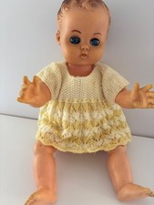 1960's vintage Rosebud doll 17" with clothes