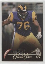 1997 Collector's Edge Extreme Orlando Pace #166 HOF fm0