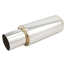 Greddy 11001130 Revolution Rs Universal Muffler 3in Welded Tip
