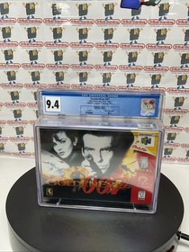 Goldeneye 007 James Bond 1st Print Nintendo N64 NES SNES Sealed VGA WATA CGC PSA