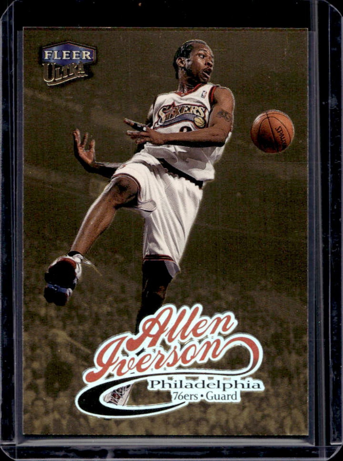 1998-99 Fleer Ultra Allen Iverson Gold Medallion #33G 76ers