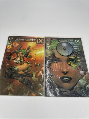 APHRODITE IX #1 & 2 SILVESTRI Chrome Dynamic Forces Sealed COA 1355/3000 1618