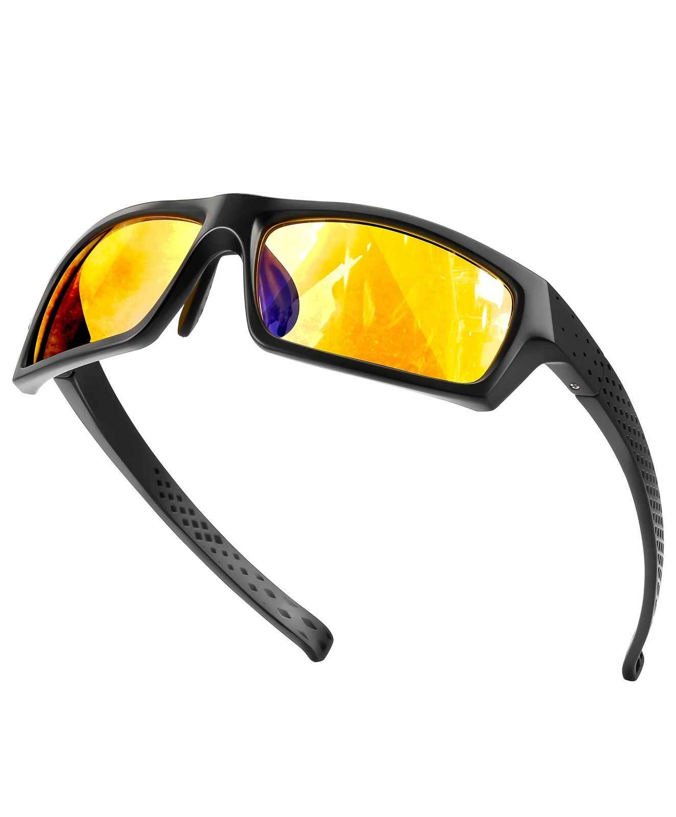 Blue Light Blocking Gaming Glasses with 99% Amber Filter for Computer Use