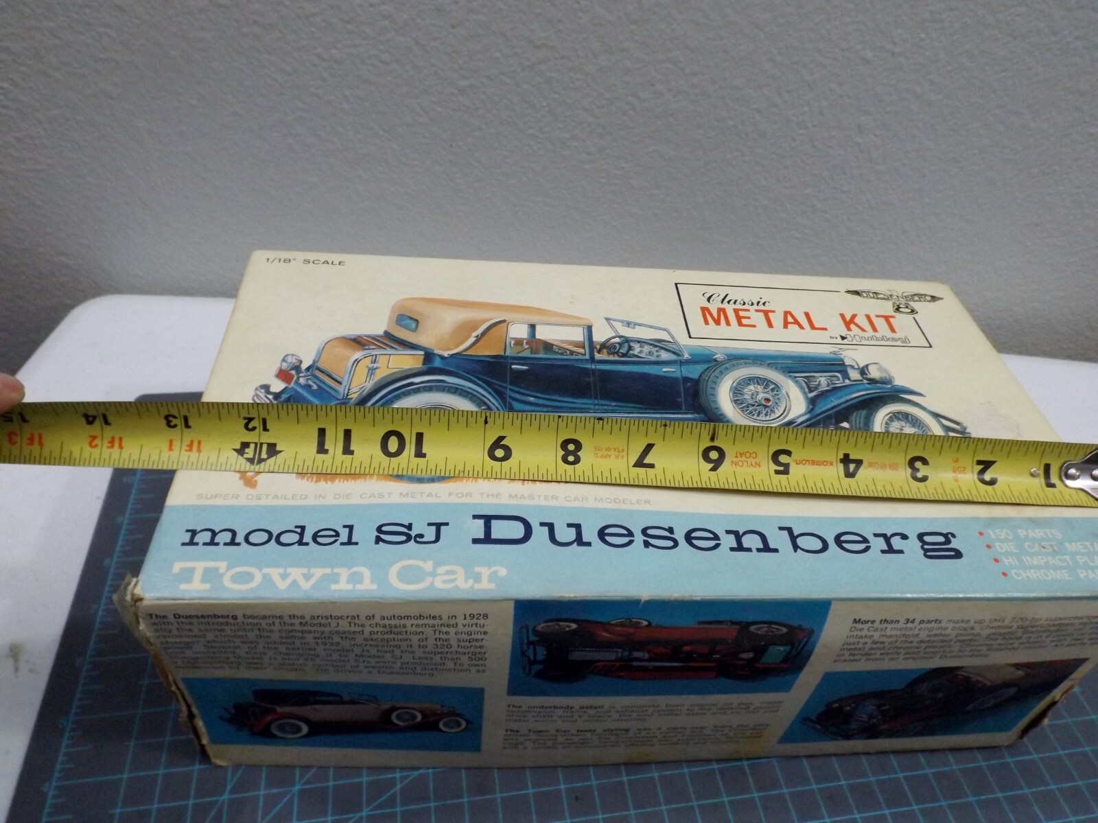 Vintage Hubley 1932 SJ Duesenberg Die Cast Metal Model Car Kit. eBay