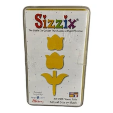 Sizzix Medium Yellow Original Die Cutter ~ Flower, Tulip 38-0211