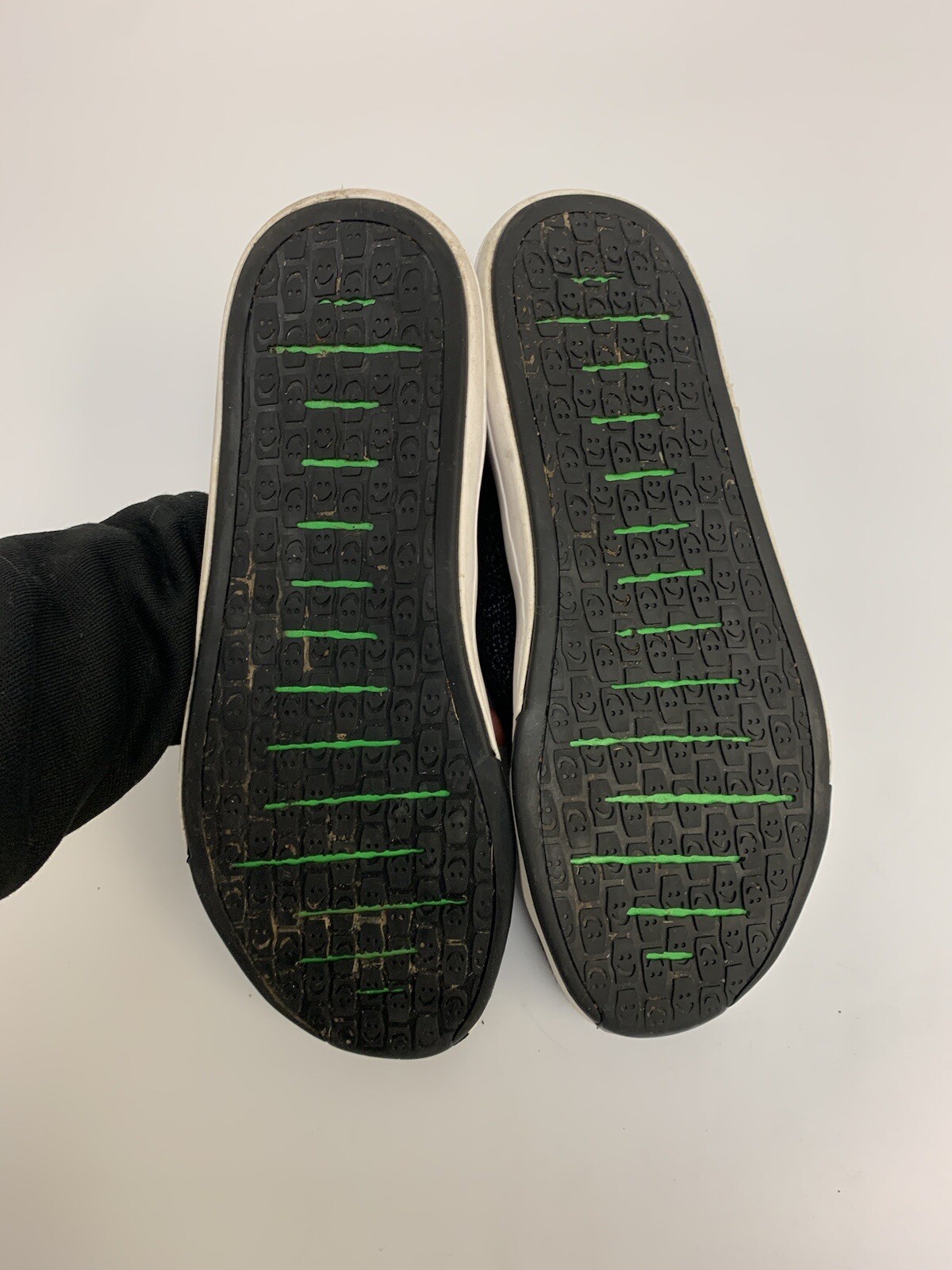 Sanuk Chiba Quest Knit Slip On Shoe Low Sneakers Mens Size 9 Green Black 1091090