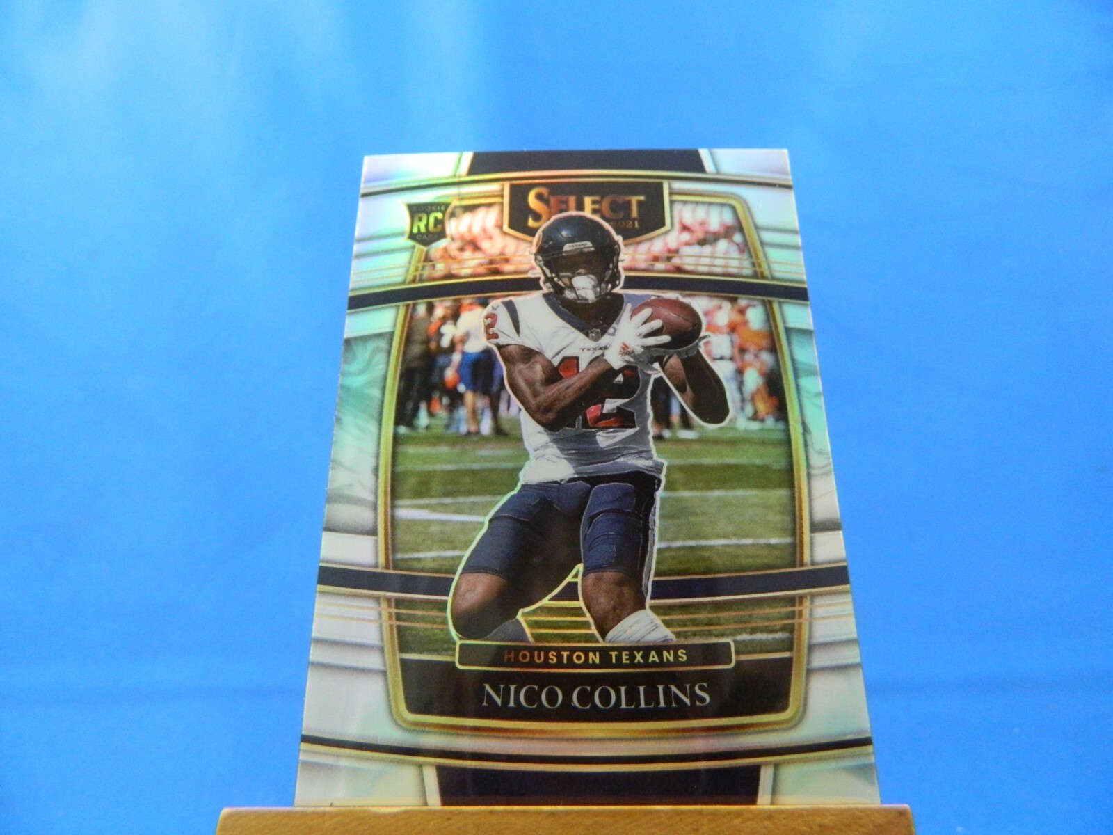 Nico Collins Select 2021 Concourse RC Rookie Silver Prizm #69