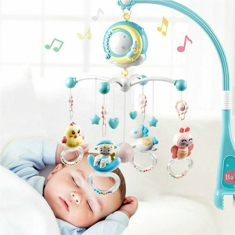 Baby crib cheap toys music