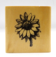 Stamp Wooden Daisy Anita's Back Street Inc.  1989 2" x 2" Made in China