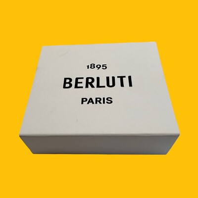 Authentic Berluti Paris Empty Small Gift Storage Slide Out Box