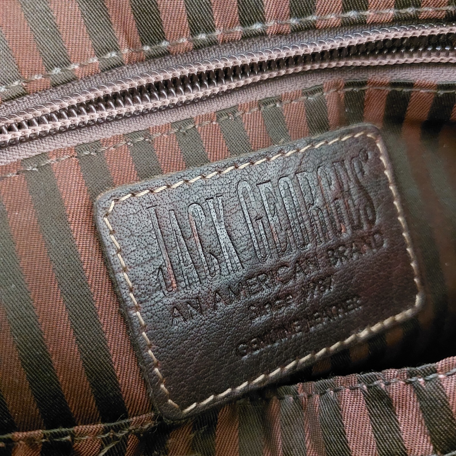 Jack Voyager Horseshoe Leather Crossbody Bag … Gem