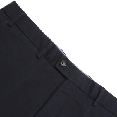 Hiltl NWT Dayne Chinos / Casual Pants Size 36 US Contemporary Fit in Dark Blue