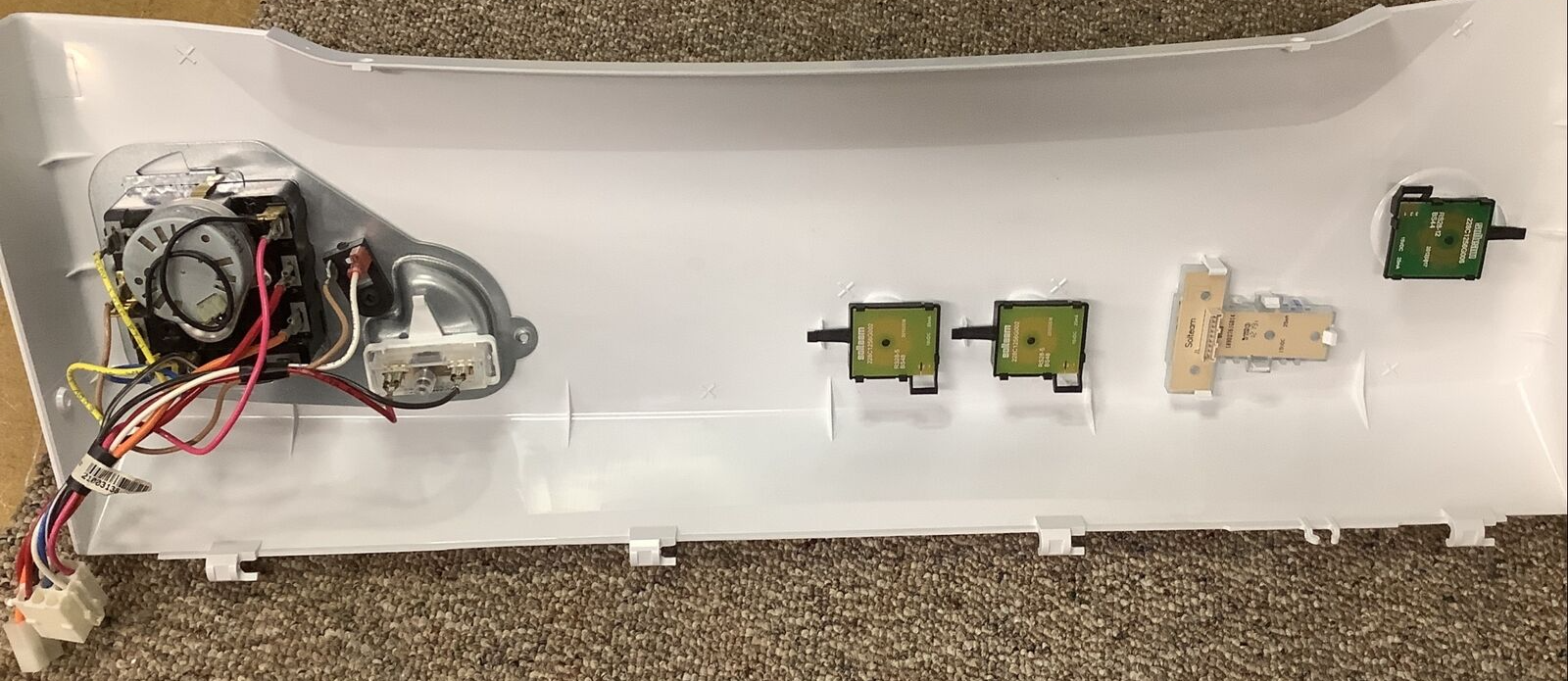 GE SPACEMAKER WASHER DRYER PANEL TIMER SELECTOR WE19M99 WE4M521 ...