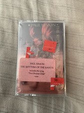 The Rhythm of the Saints by Paul Simon Cassette, Oct-1990 Brand New Small Tear
