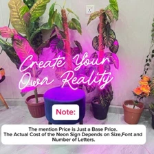 Personalized Neon Sign Custom Name Logo Signs Acrylic Wall Decor LED Night Light