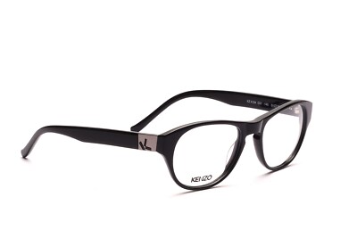 Kenzo Brille in Schwarz Retro Stil Moderne Brille Mod. KZ4134 B6