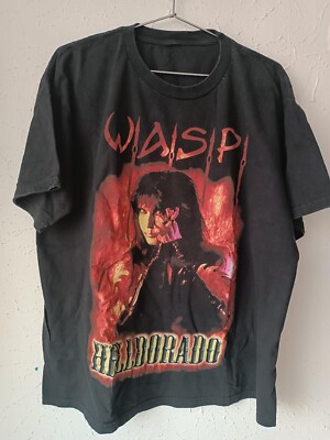 WASP  - Helldorado Tour 1999 Vintage T shirt 1999