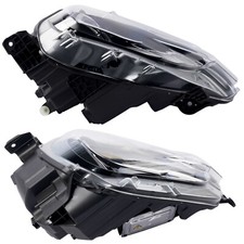 Headlights LED for Ford Bronco Sport 2021-2024 Driver+Passenger Side w/LED Halo