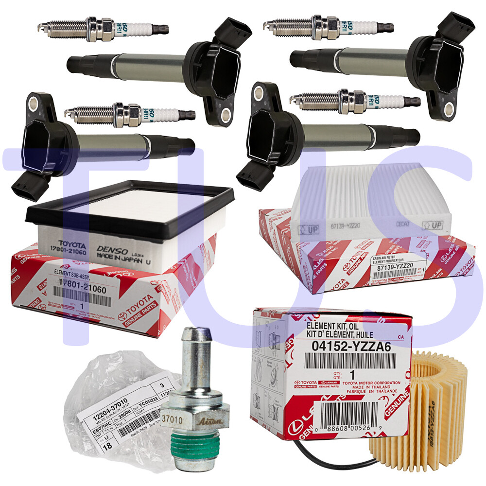 Tune up kit Ignition Coil 2012-2015 Toyota Prius Plug-In UF596 5C1771 GN10341 