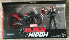 MARVEL LEGENDS HASBRO AVENGERS BLACK WIDOW MOTORCYCLE WAVE NEW