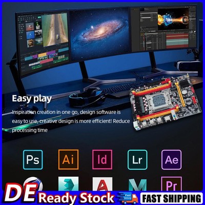 X79-Mainboard-Unterstützung DDR3*4 LGA 2011 PC-Motherboard für Intel Xeon E5-Pro